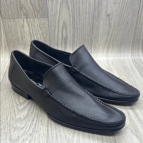 Fratelli Rossetti Men's Black Leather Loafers